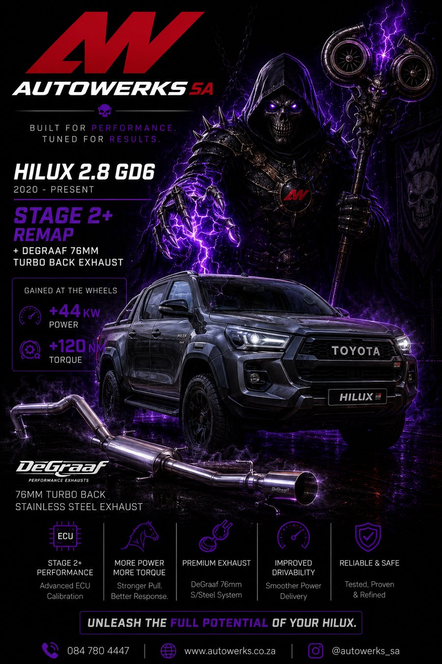 Toyota Hilux 2.8 GD-6 Stage 2+ by Autowerks SA