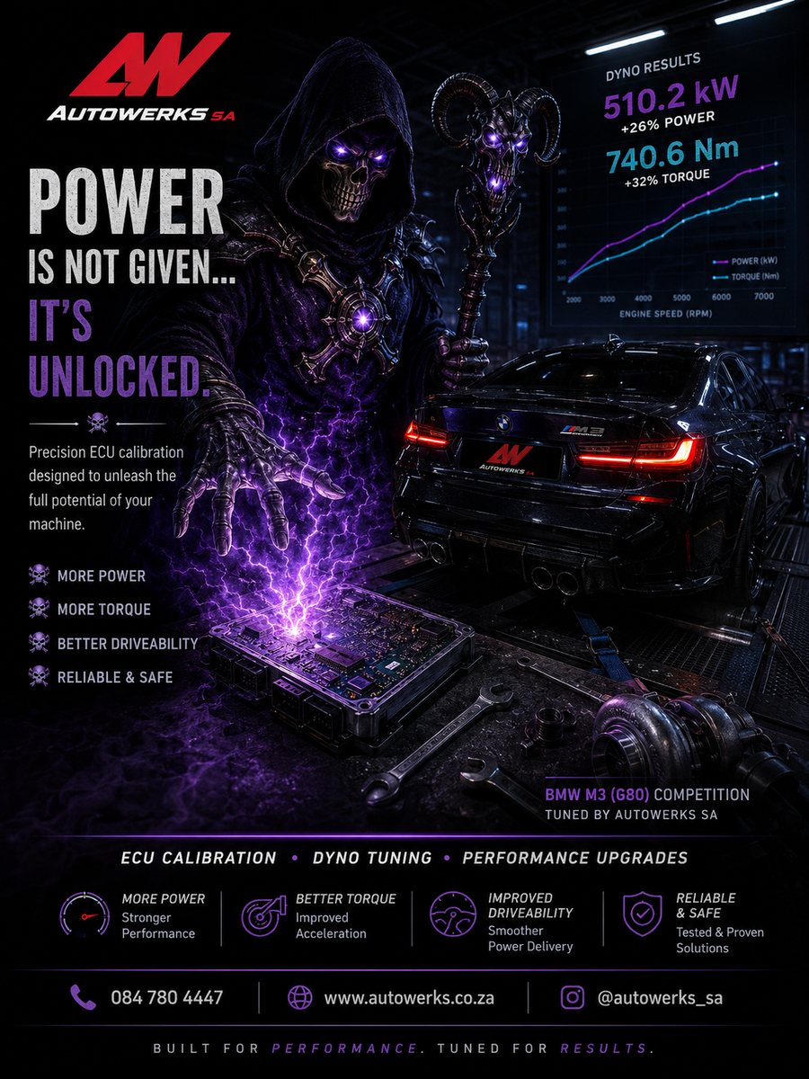 BMW M3 G80 Competition tuned by Autowerks SA